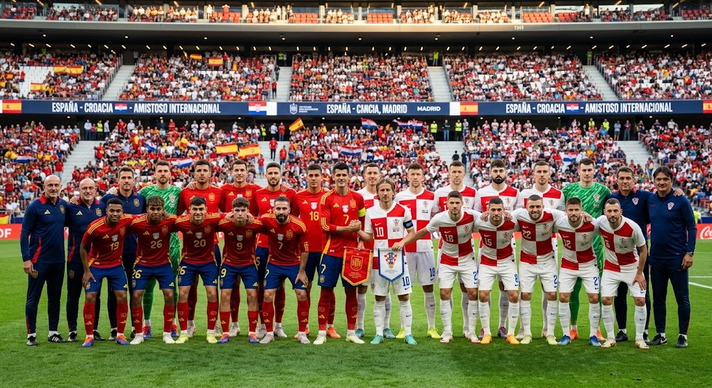 España – Croacia: La Roja busca extender a 40 su racha invicta en su primer partido en casa como campeona del mundo