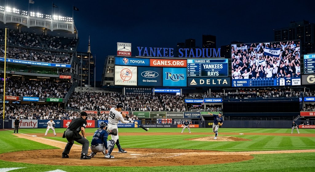 Yankees – Rays: la serie de cuatro juegos que puede definir el título de la División Este