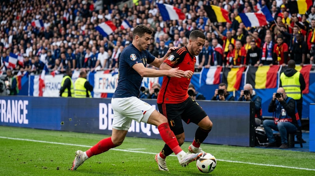 Francia – Bélgica: revancha en el Stade de France con el liderato del Grupo A1 en juego